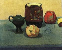 Emile Bernard Earthenware Pot and Apples China oil painting art